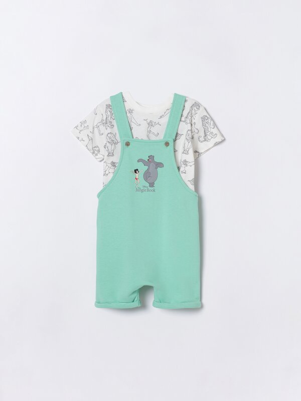 ©Disney Jungle Book 2-piece set with a T-shirt and a playsuit