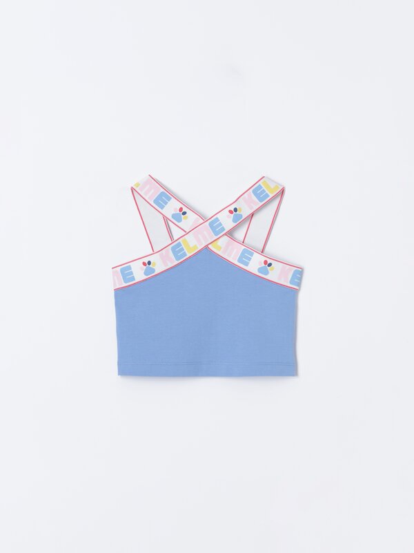 Top de tirantes cruzados Kelme x Lefties