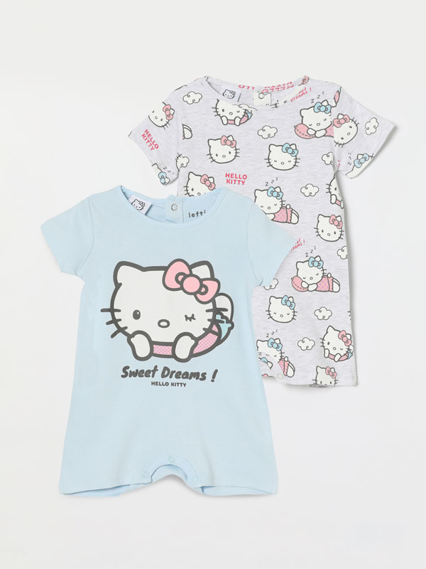 Pack de 2 pixamas estampado Hello Kitty ©Sanrio