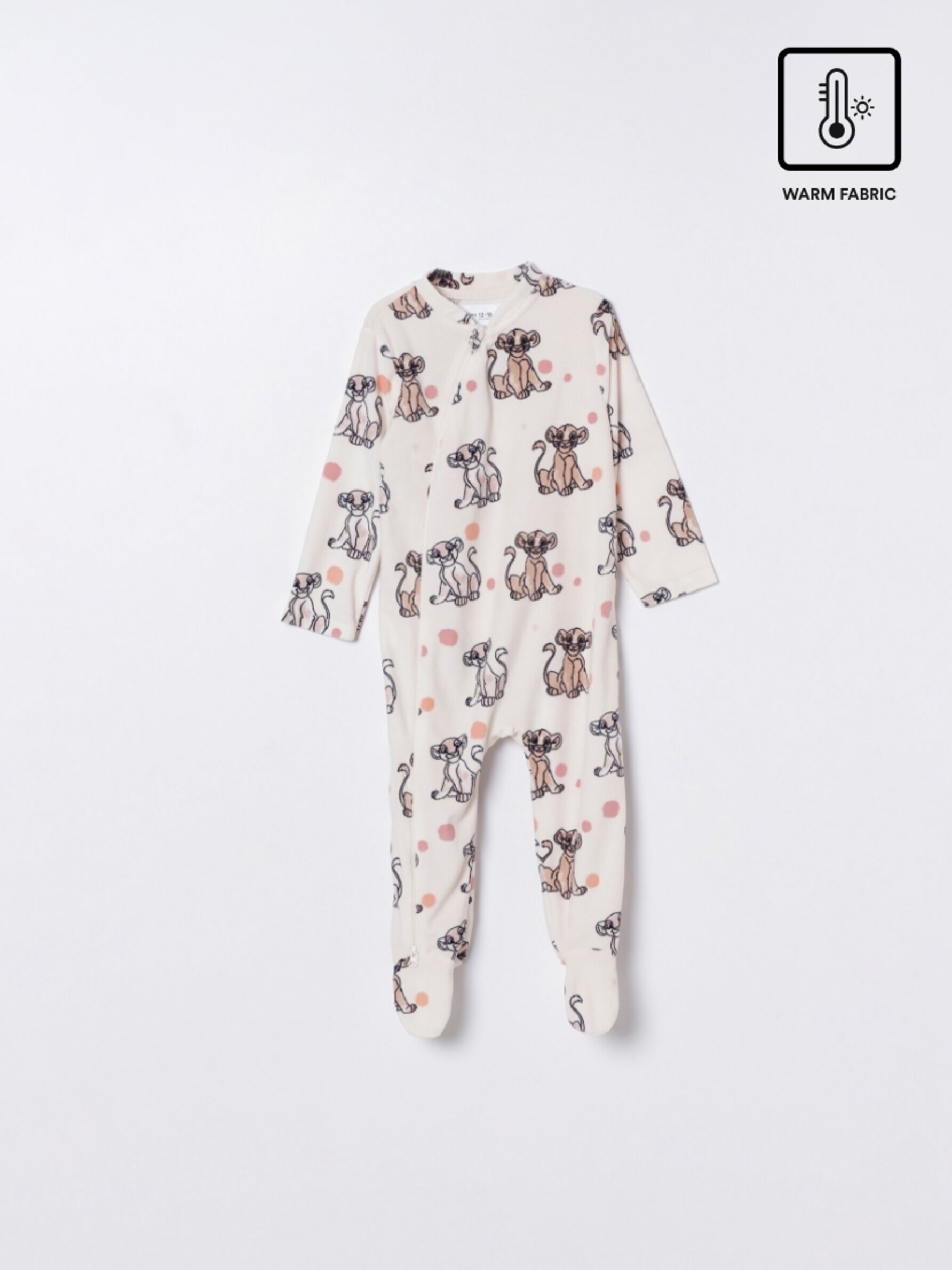 Fontanero mediodía Sustancialmente Pijama aterciopelado estampado Rey León ©Disney - Pijamas - ROPA - Bebé Niño  | 0 - 4 años - Niños - | Lefties Mexico