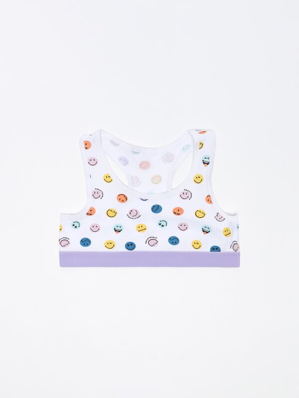 Pack of 3 SMILEY® print tops