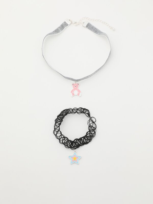Pack 2 collares choker