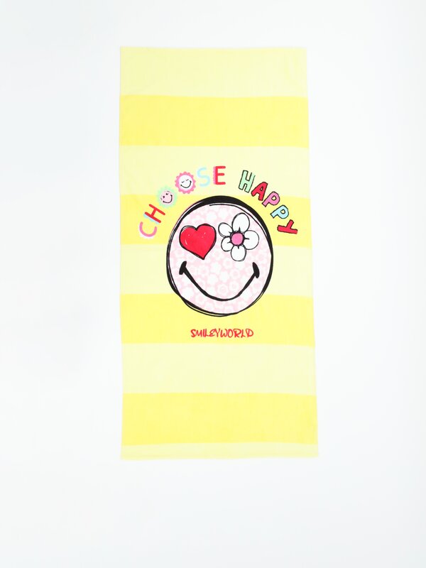Toalha estampado Smiley®