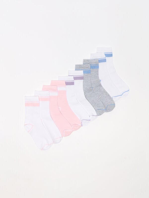 Pack of 5 pairs of sports socks