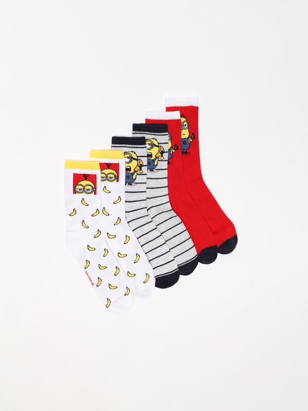 Pack de 3 pares de calcetines Minions © UCS LLC