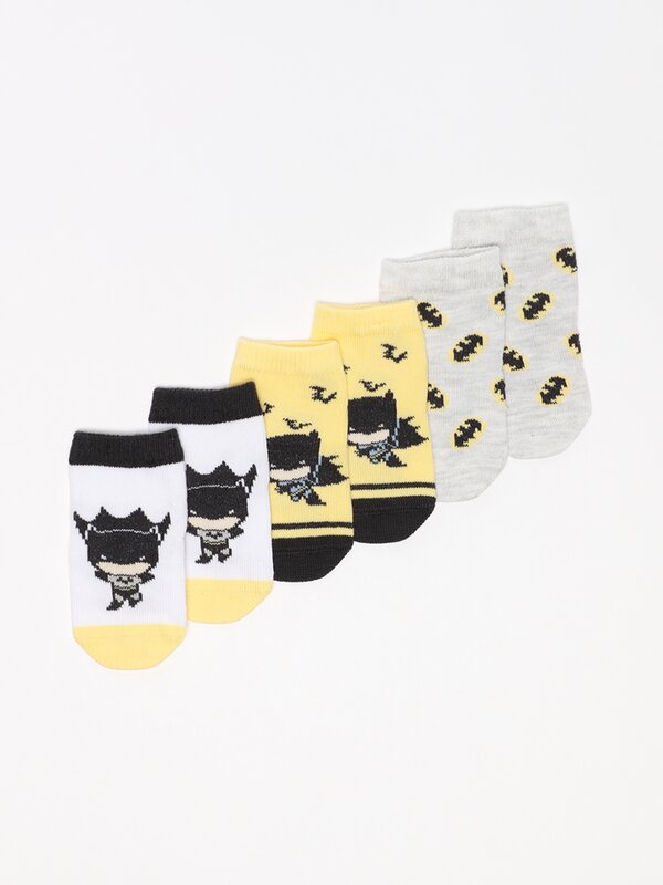 Pack de 3 pares de calcetines Batman ©DC