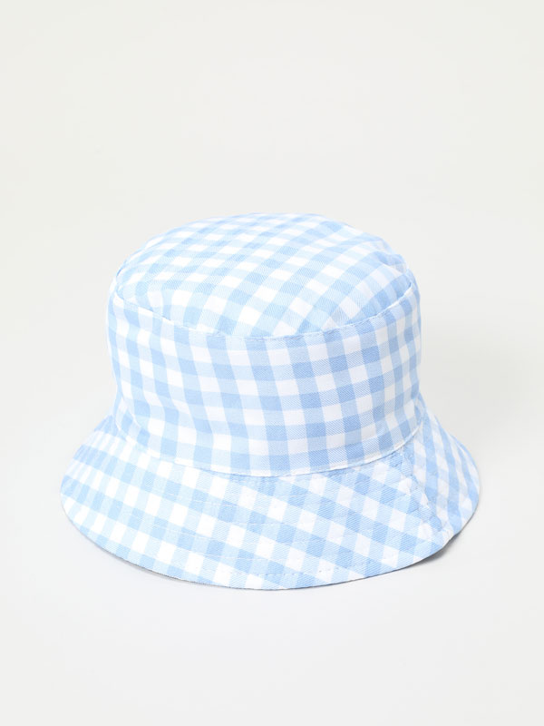 Printed bucket hat