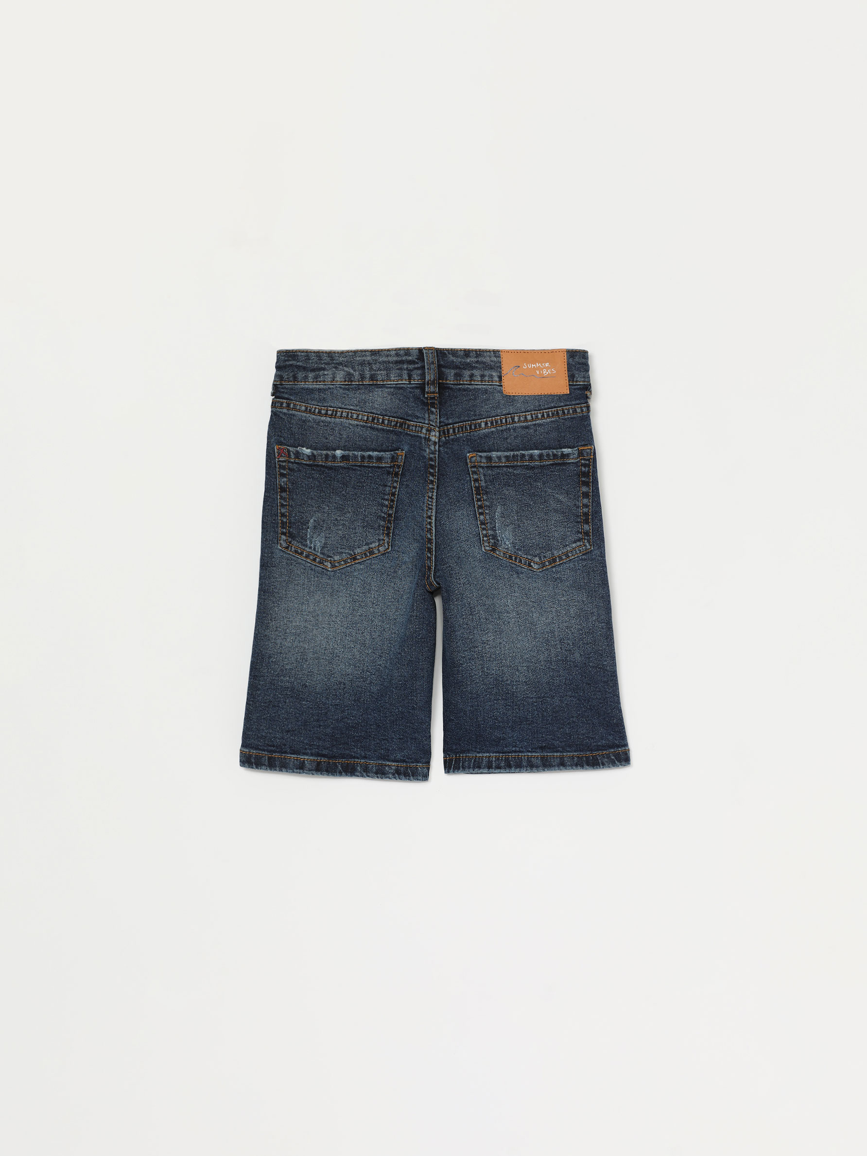 Comfort denim Bermuda shorts - JEANS - CLOTHING - BOY | 4- 14 years - KIDS  - | Lefties Andorra