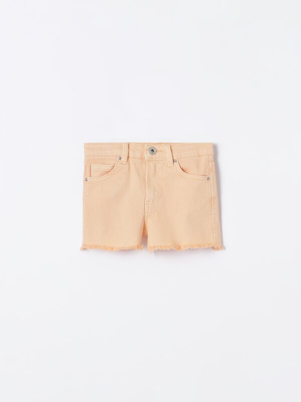 Pantalons curts texans color