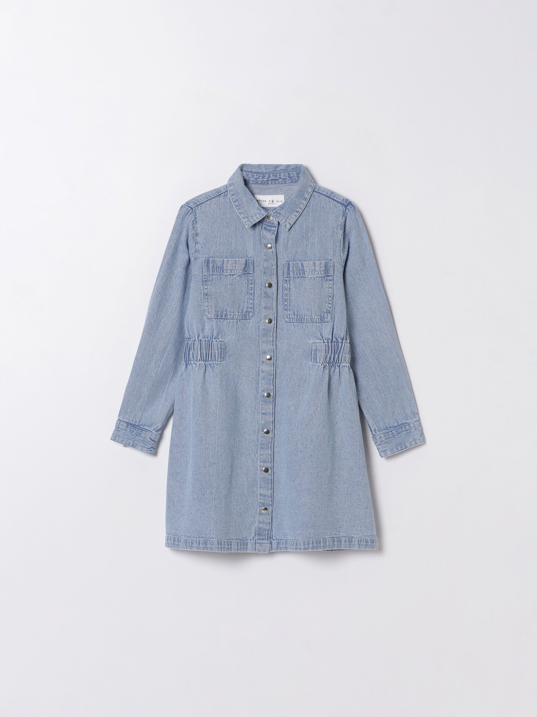 kids denim shirt dress