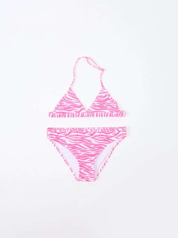 2-piece printed bikini set