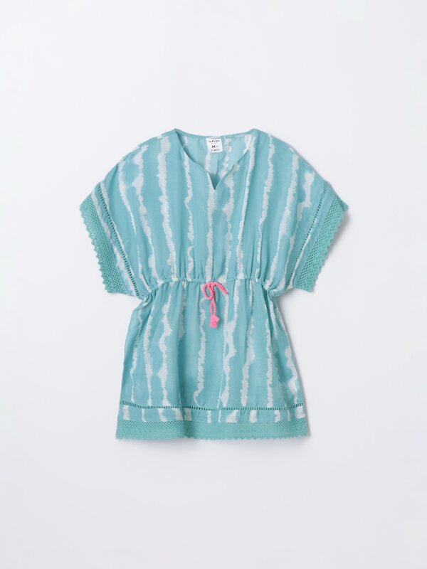 Tie-dye kaftan