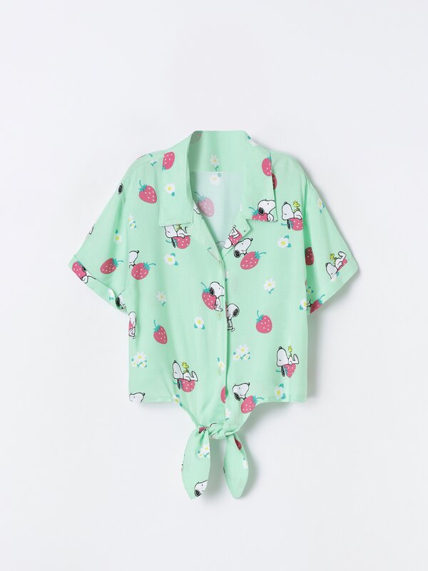 Snoopy Peanuts™ shirt with tie