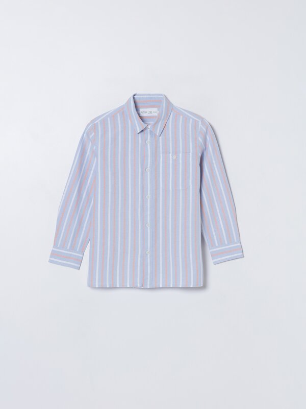 Striped Oxford shirt
