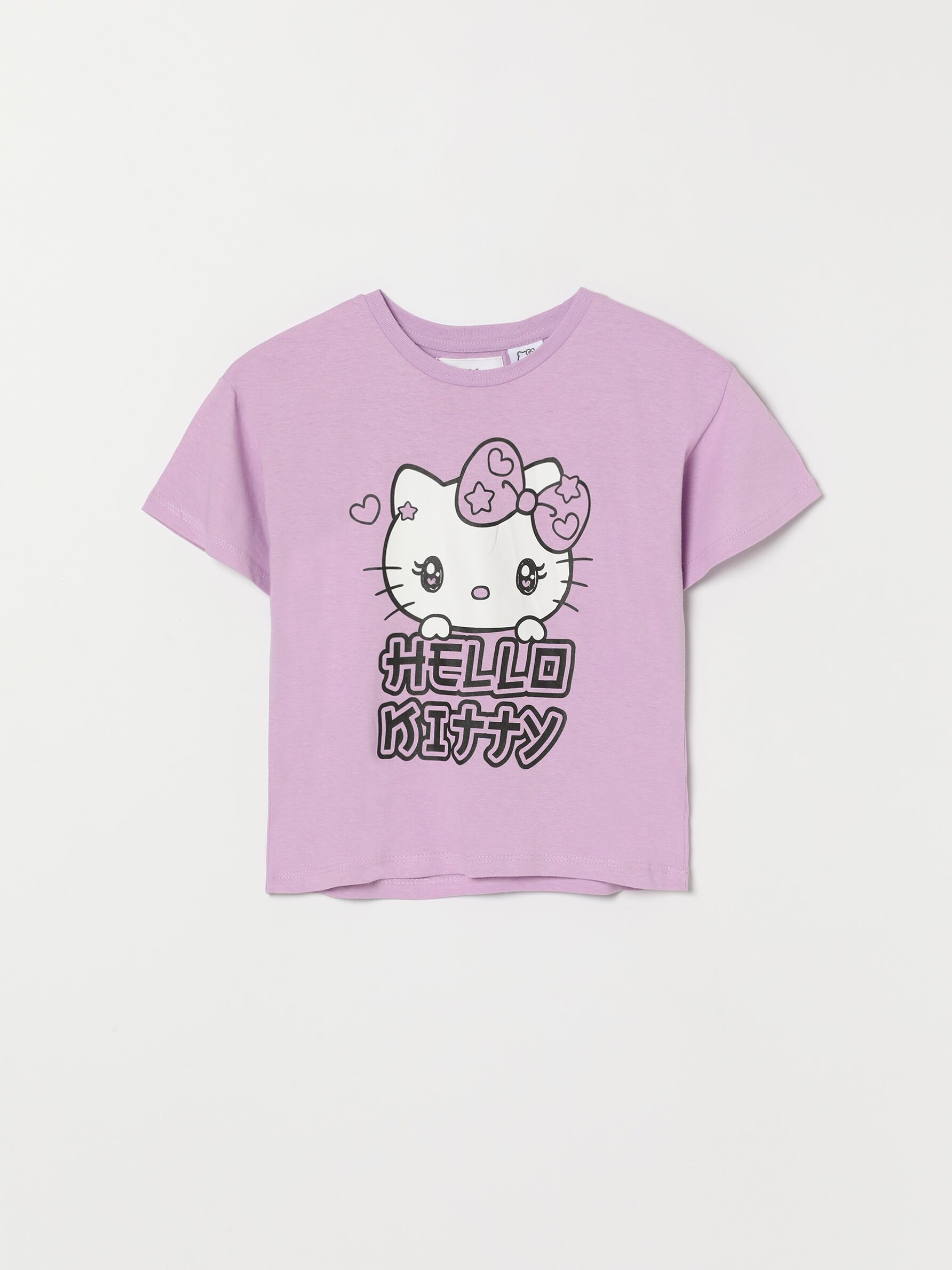Hello Kitty ©Sanrio print T-shirt - COLLABS - CLOTHING - GIRL | 4- 14 years  - KIDS - | Lefties Bahrain