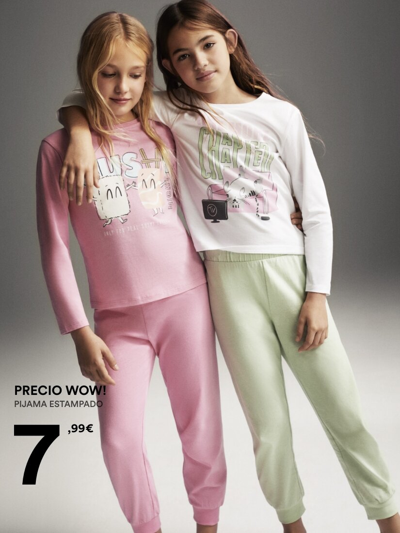 Pijamas de niña | Lefties Nueva Colección