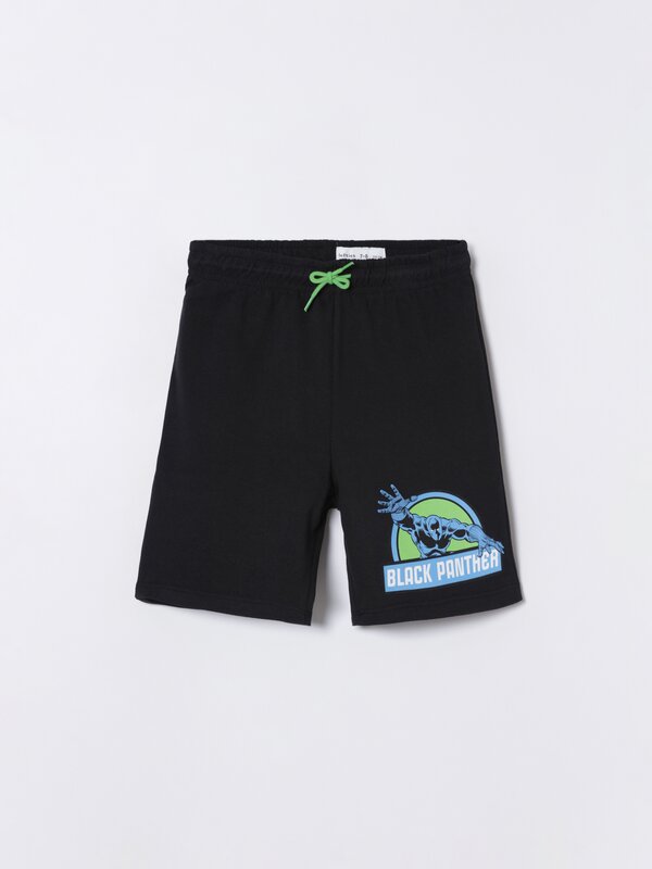 Black Panther ©Marvel jogger Bermuda shorts