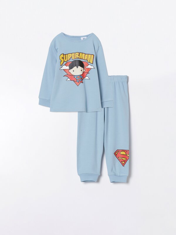 Conjunto de pijama curto Super-Homem ©DC