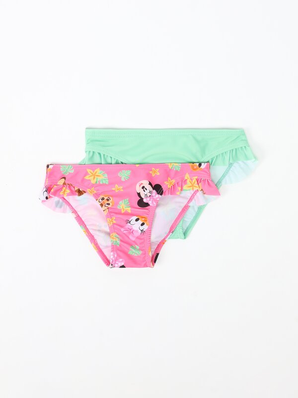Pack of 2 Minnie Mouse and Daisy © Disney swimsuits