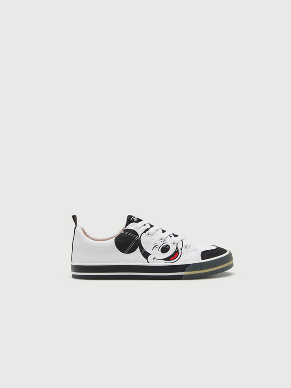 Black & white Mickey Mouse ©Disney sneakers