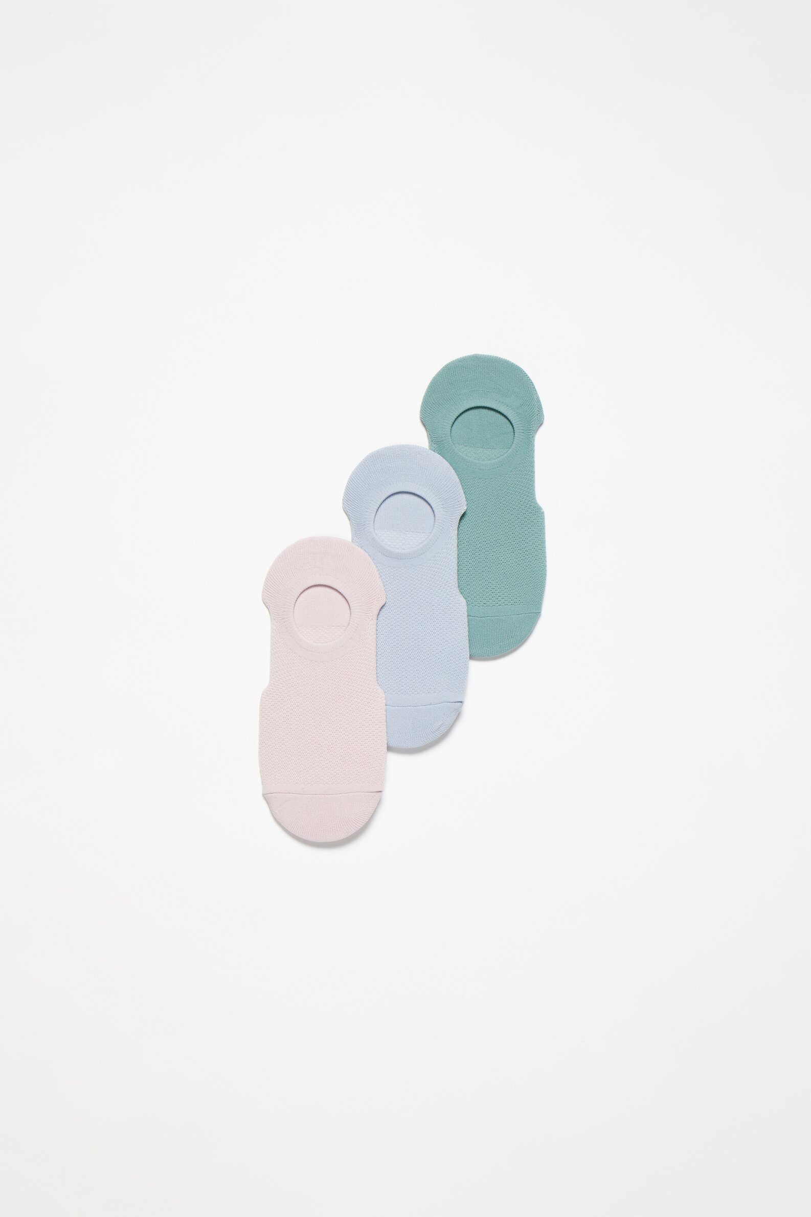 5 Par/lote Calcetin De Cinco Dedos Para Mujer 100% Algodón Color