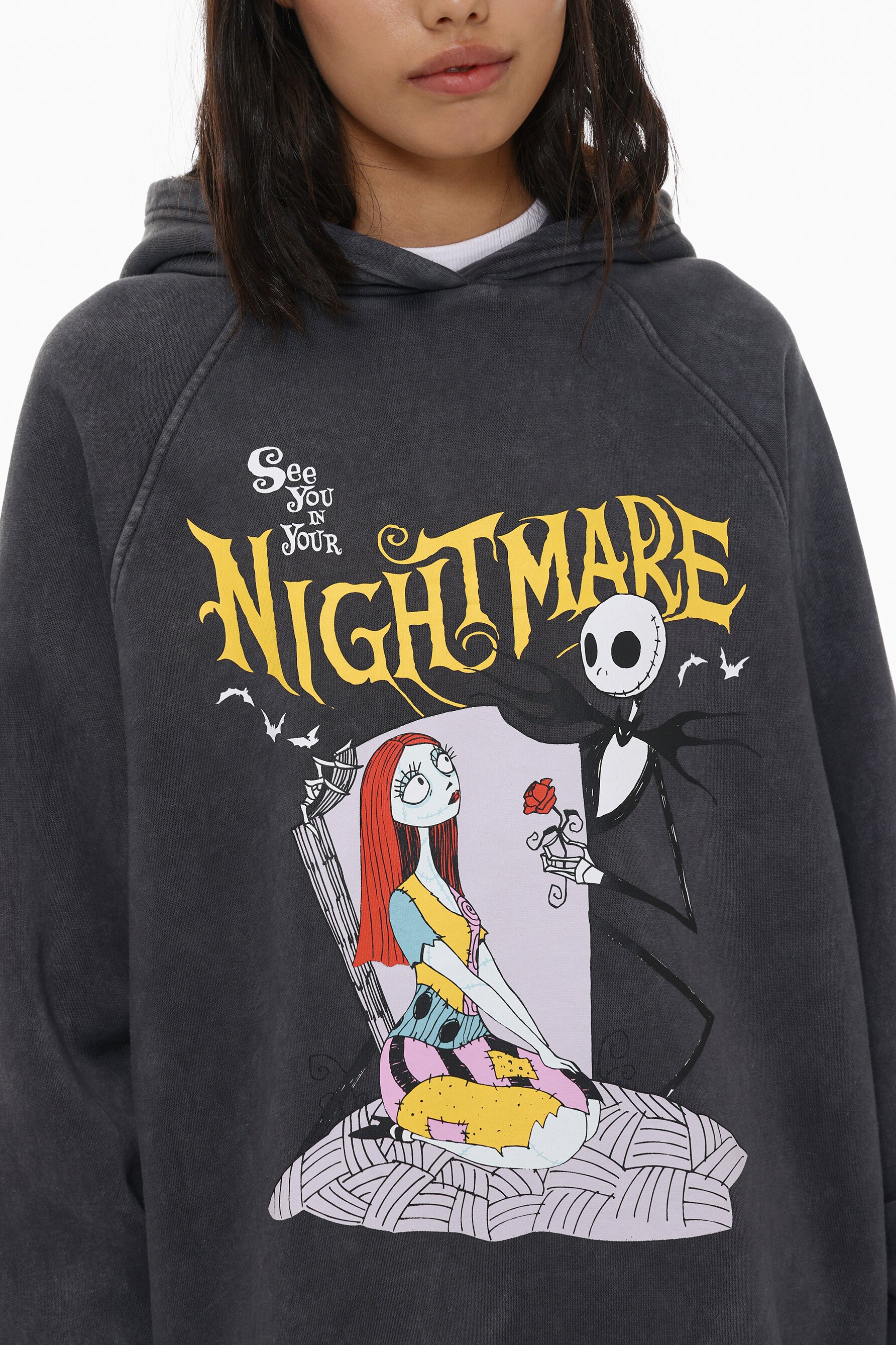 The Nightmare Before Christmas Disney hoodie Disney Licensed Merch CLOTHING Woman Lefties Tunisia