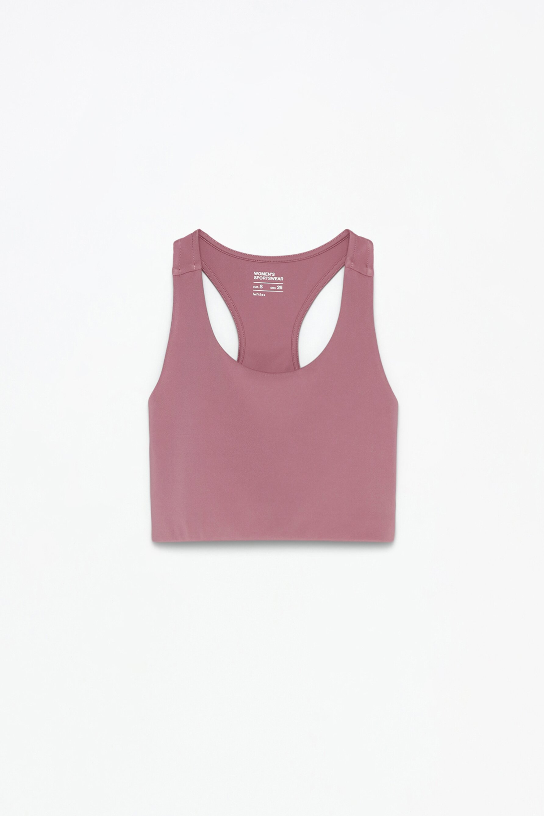 Bra deportivo b sico prendas coordinadas ropa mujer lefties