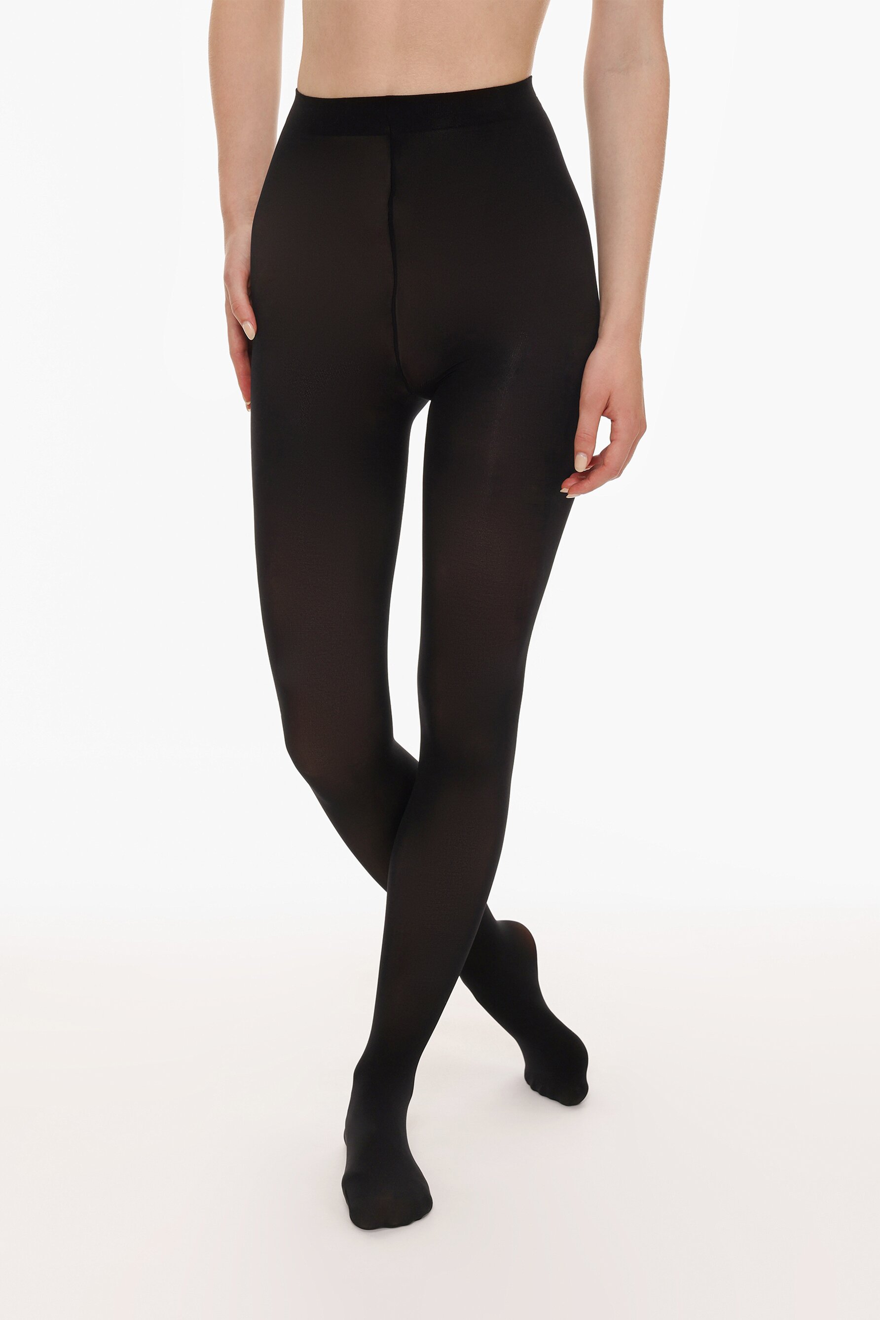 Collant opaque gris | La Redoute