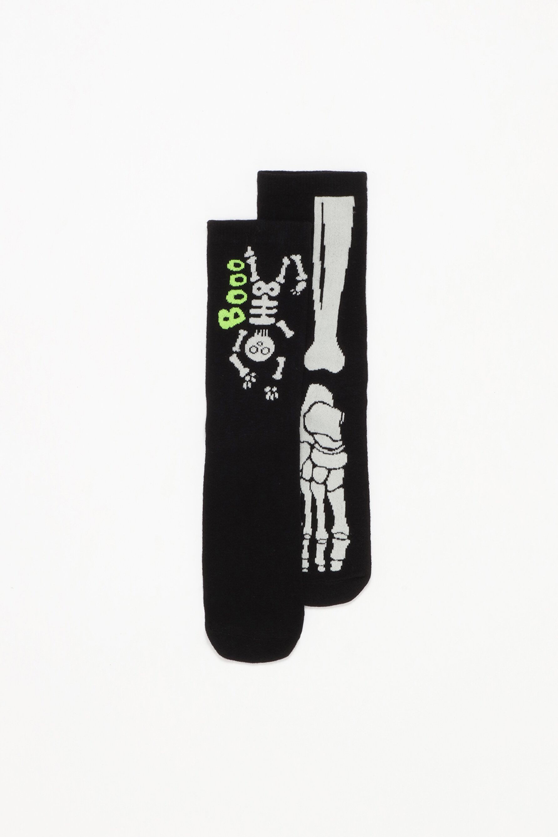 mujer-pack-2-calcetines-largos-esqueleto-lefties-espa-a