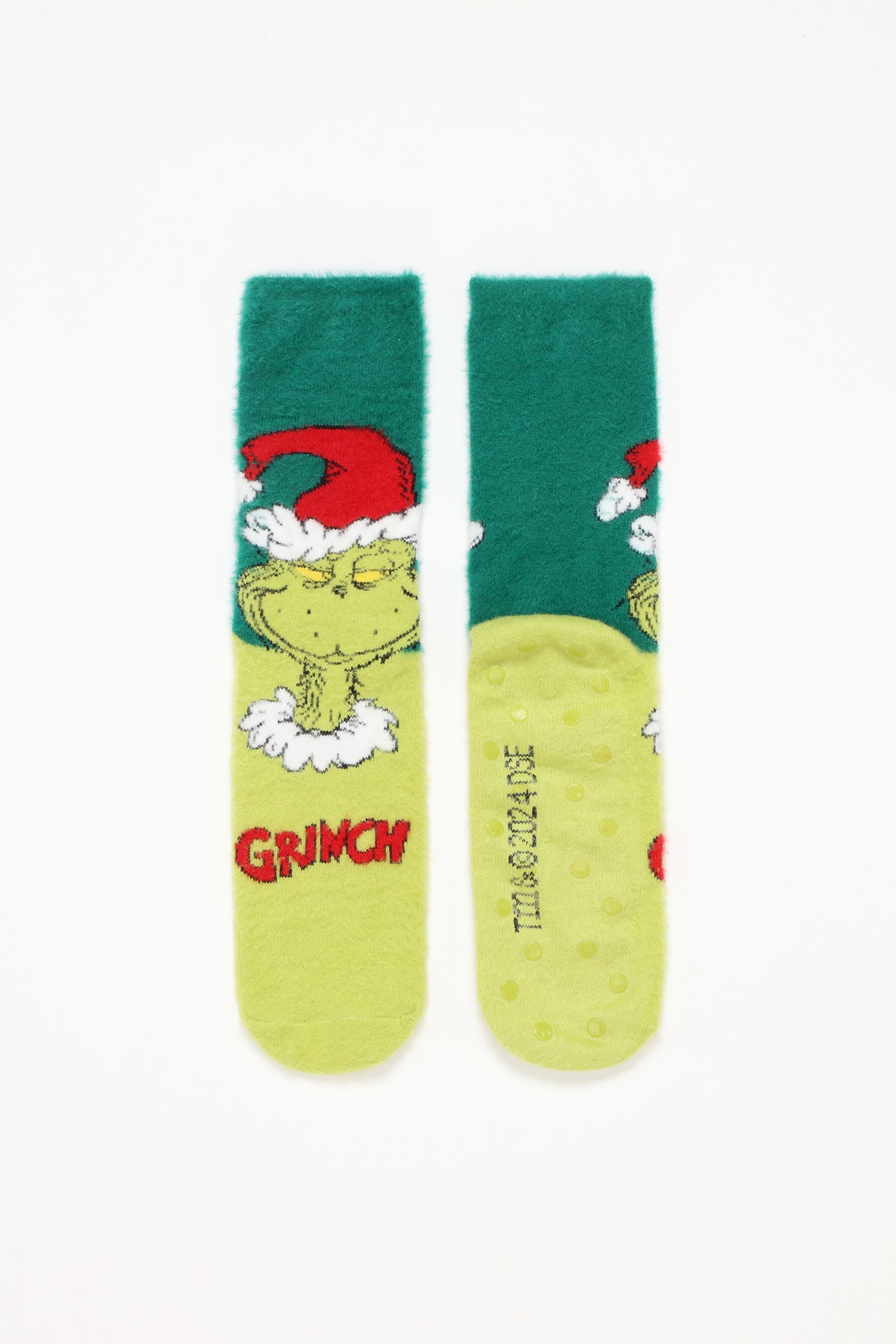 mulher-meias-de-pelo-sint-tico-grinch-tm-2024-dse-meias-para