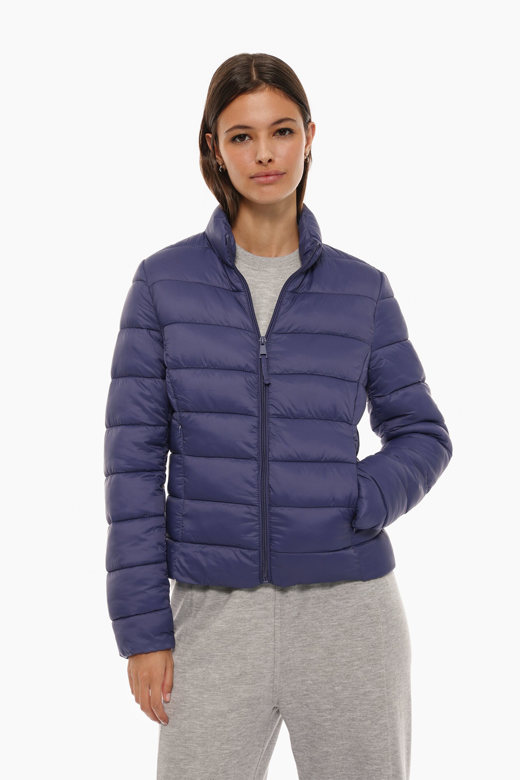 Lightweight puffer jacket in a bag best sale