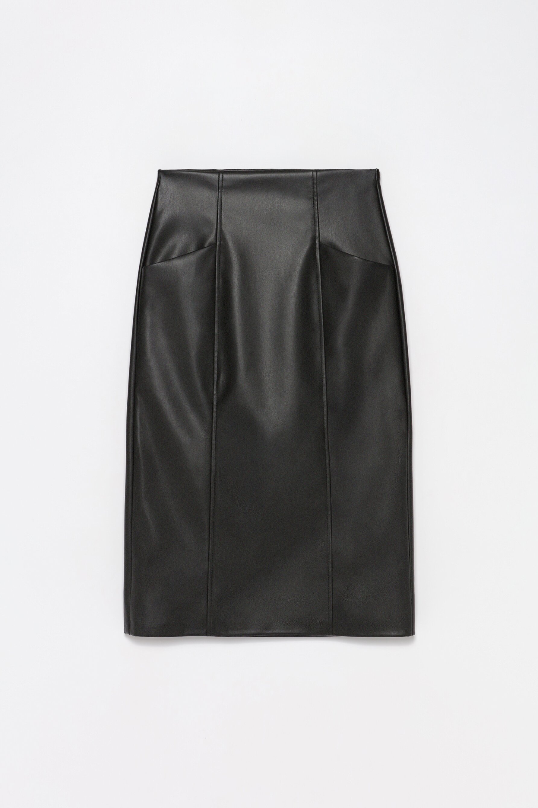 Faux leather midi skirt CHRISTMAS STORE Man Lefties Italy