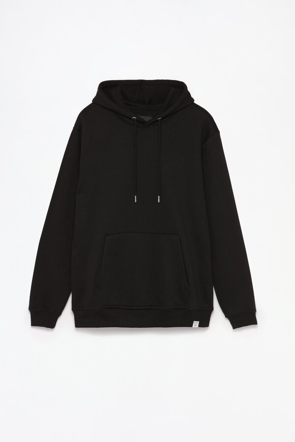 Camiseta Morada Manga Larga Sudadera Con Capucha Freebily Hombre