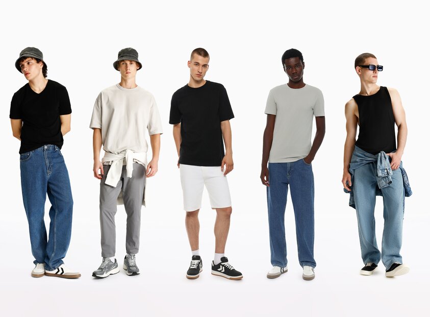 Camisetas basicas de hombre Lefties Nueva Coleccion