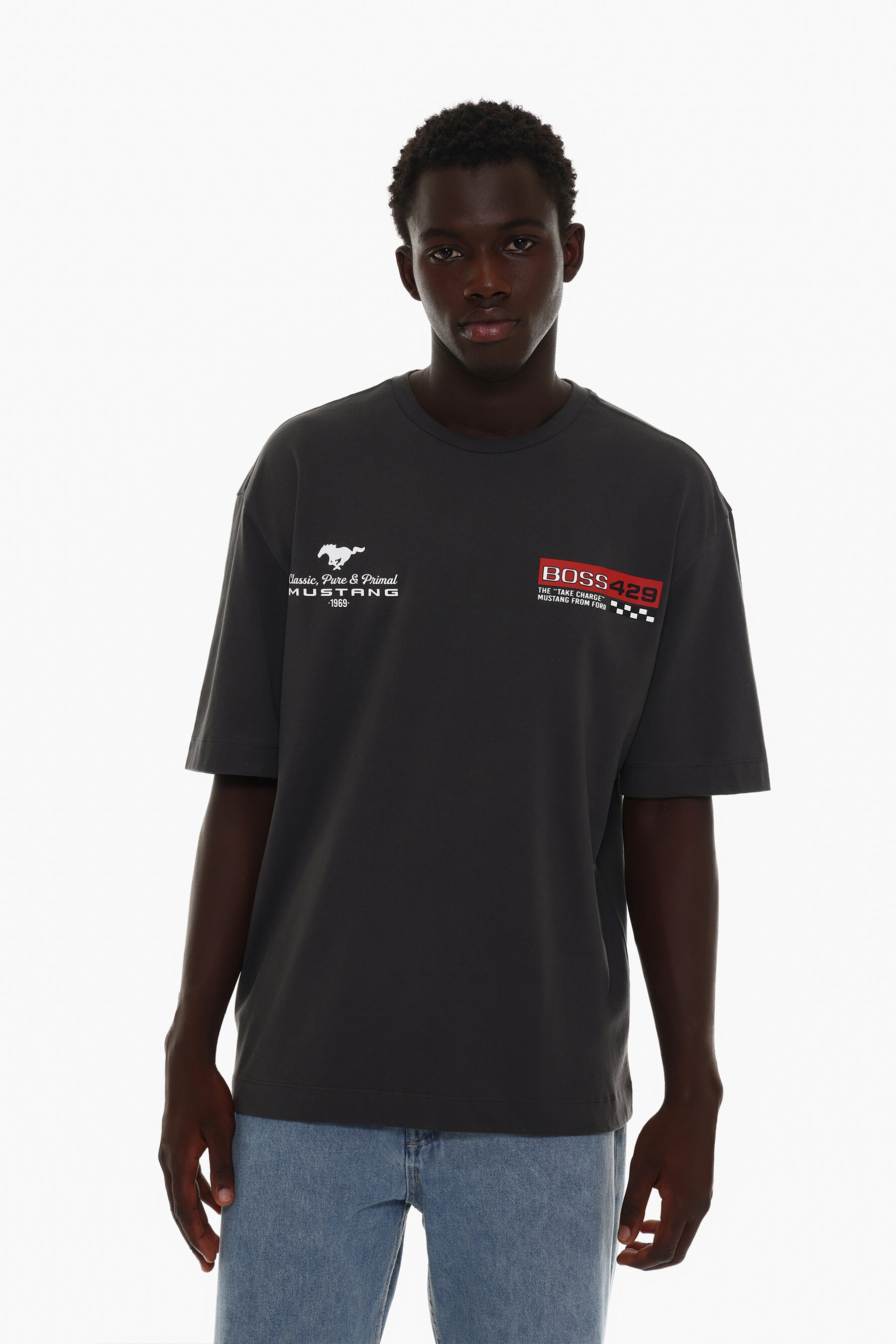 Ford Racing Camisas Grandes Y Altas Hombres - España