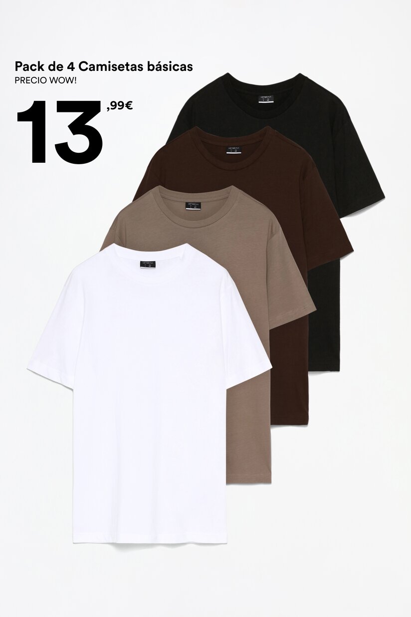 Camisetas basicas lefties deals