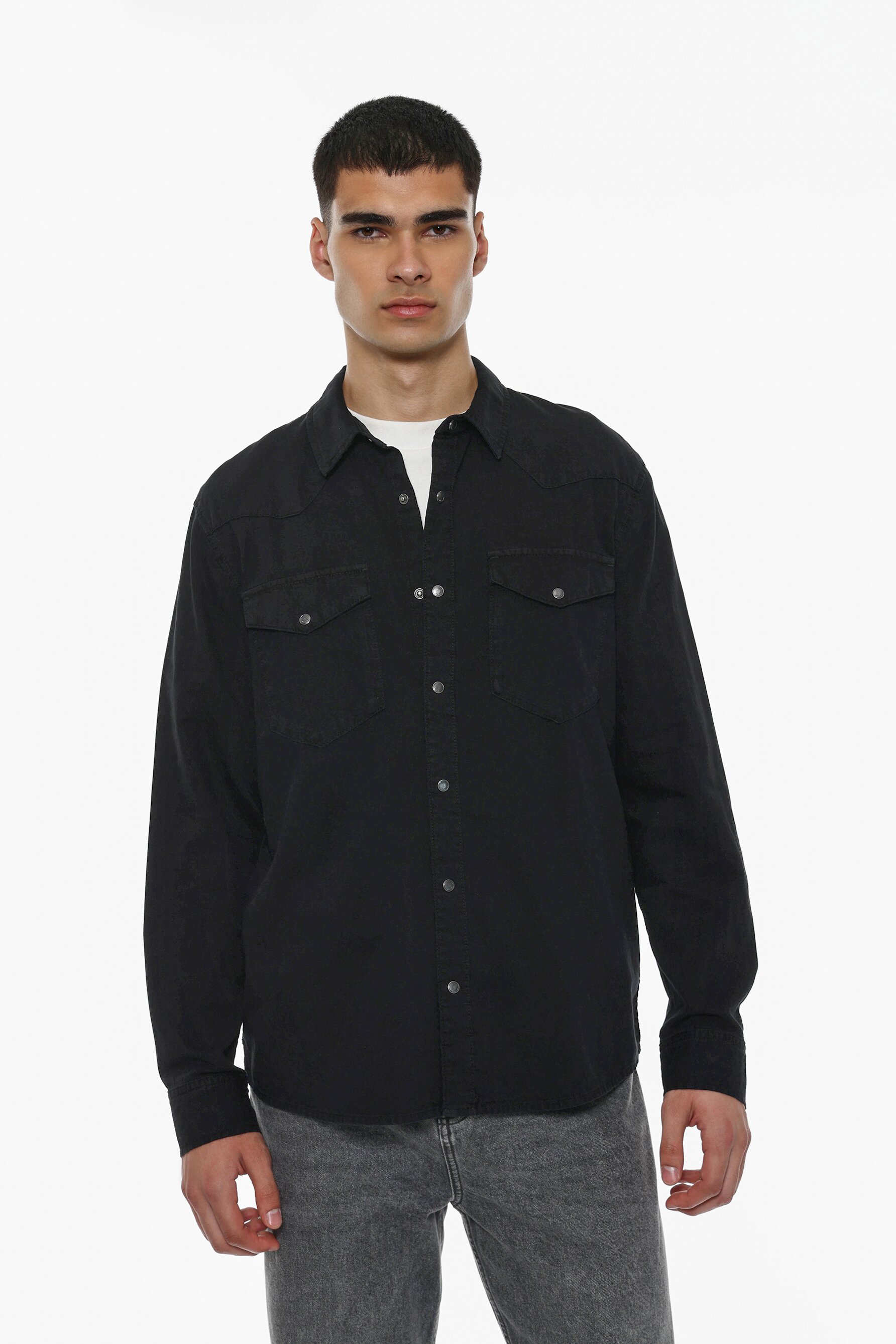 camisa-denim-b-sica-camisas-ropa-hombre-lefties-espa-a
