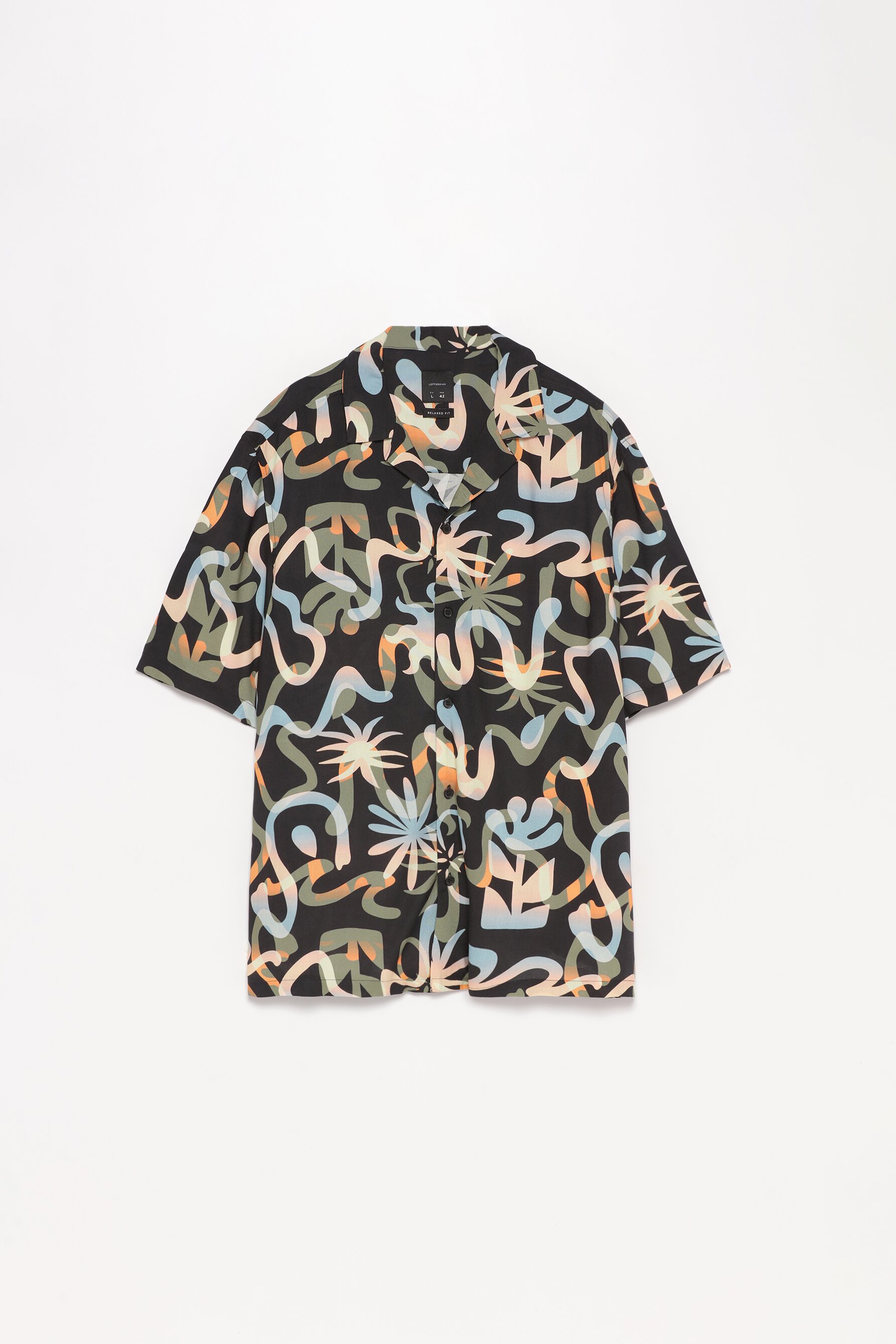 Printed resort shirt - Short Sleeve Shirts - Shirts - CLOTHING - Man