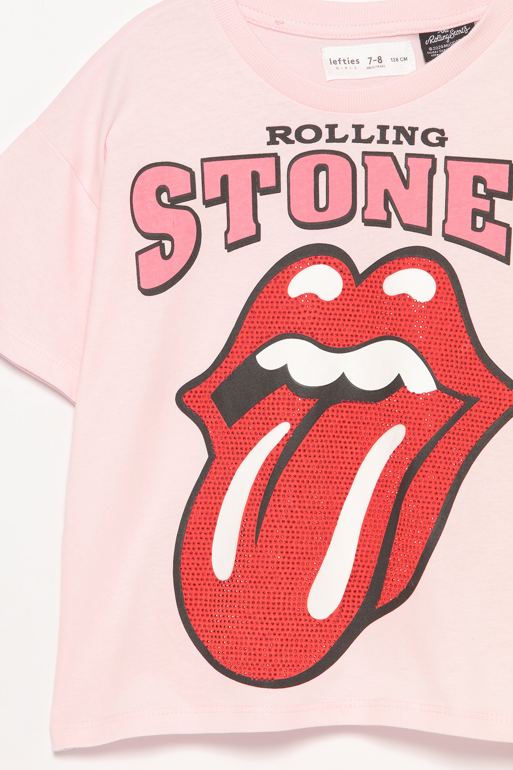 Camiseta The Rolling Stones Universal brillos Ropa Interior ROPA Mujer Lefties ESPANA