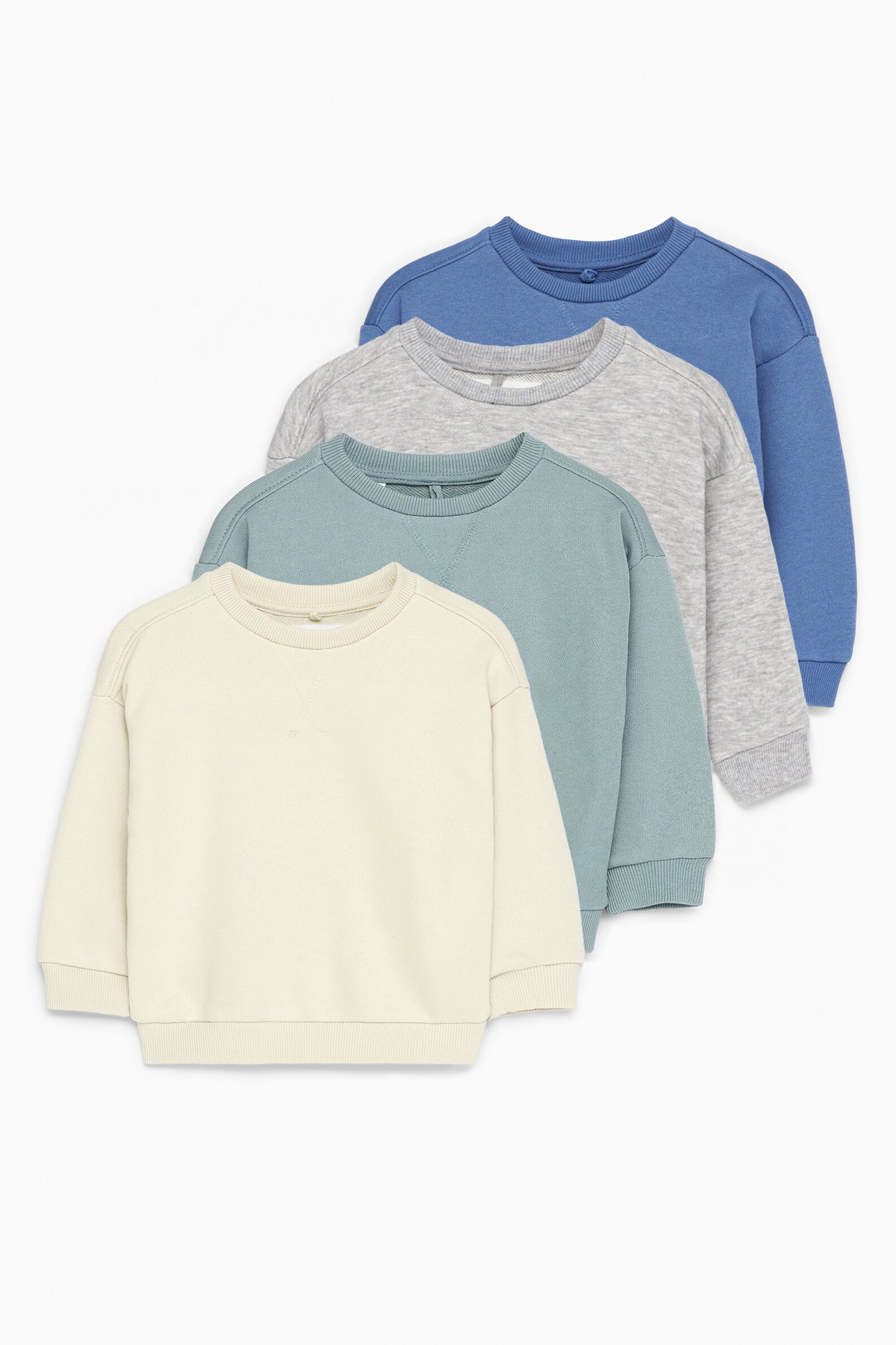 Pack of 4 basic sweatshirts