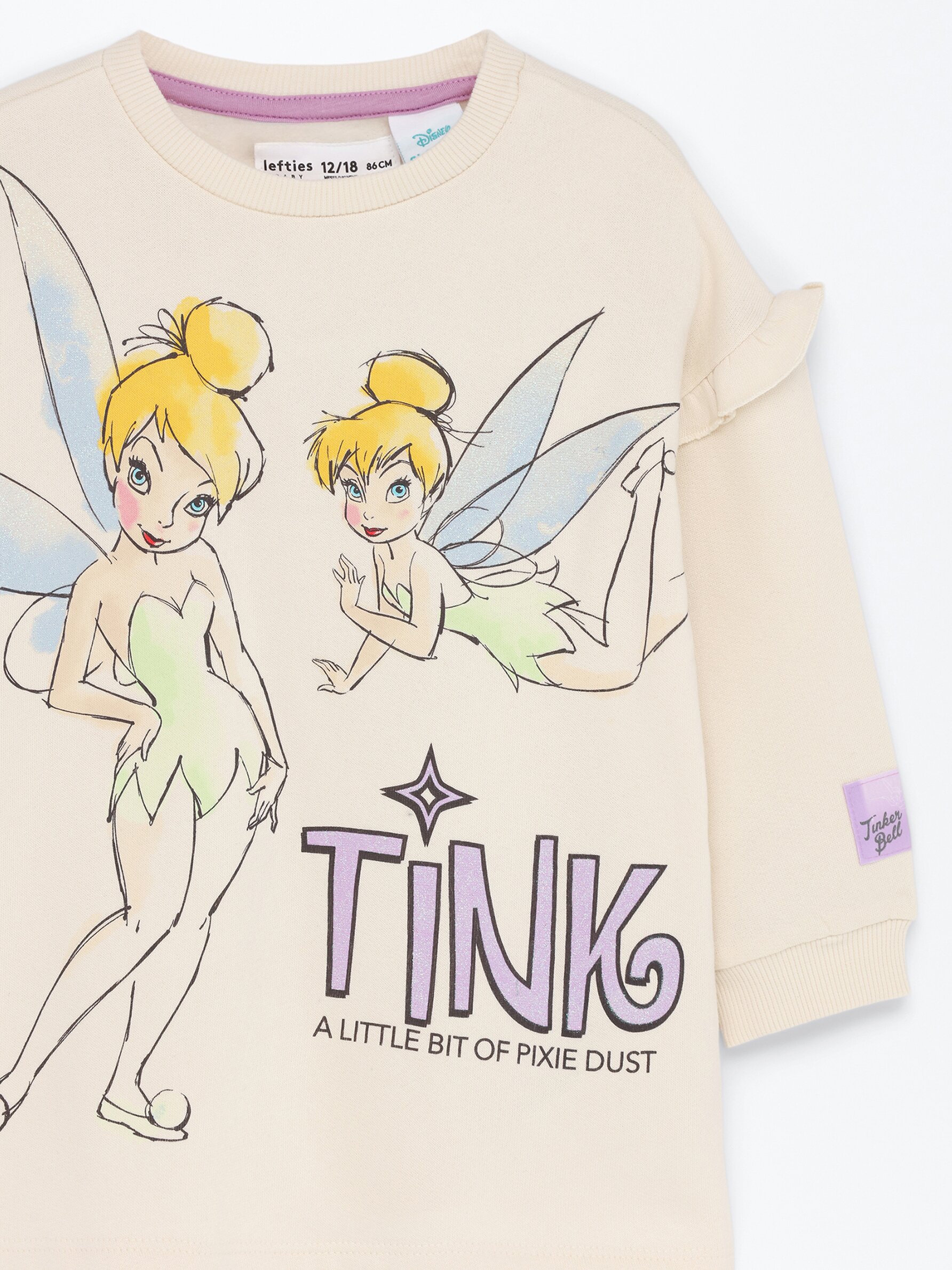 Tinker Bell Disney pamuklu elbise T shirt G Y M K z Bebek Cocuk Lefties Turkey