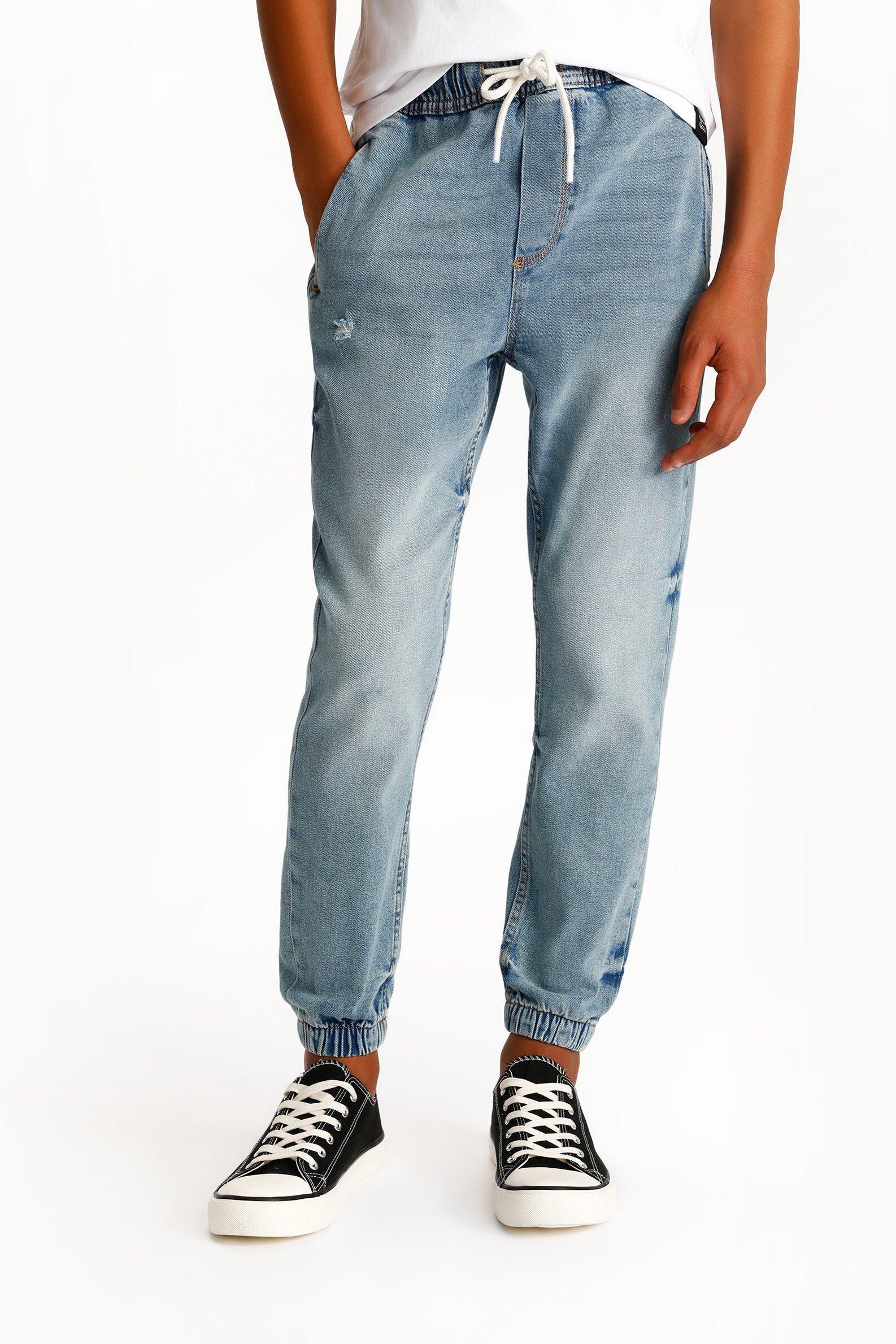Jogger Tejanos Hombre Rotos Pantalones Tejanos Hombre Jeans Rotos