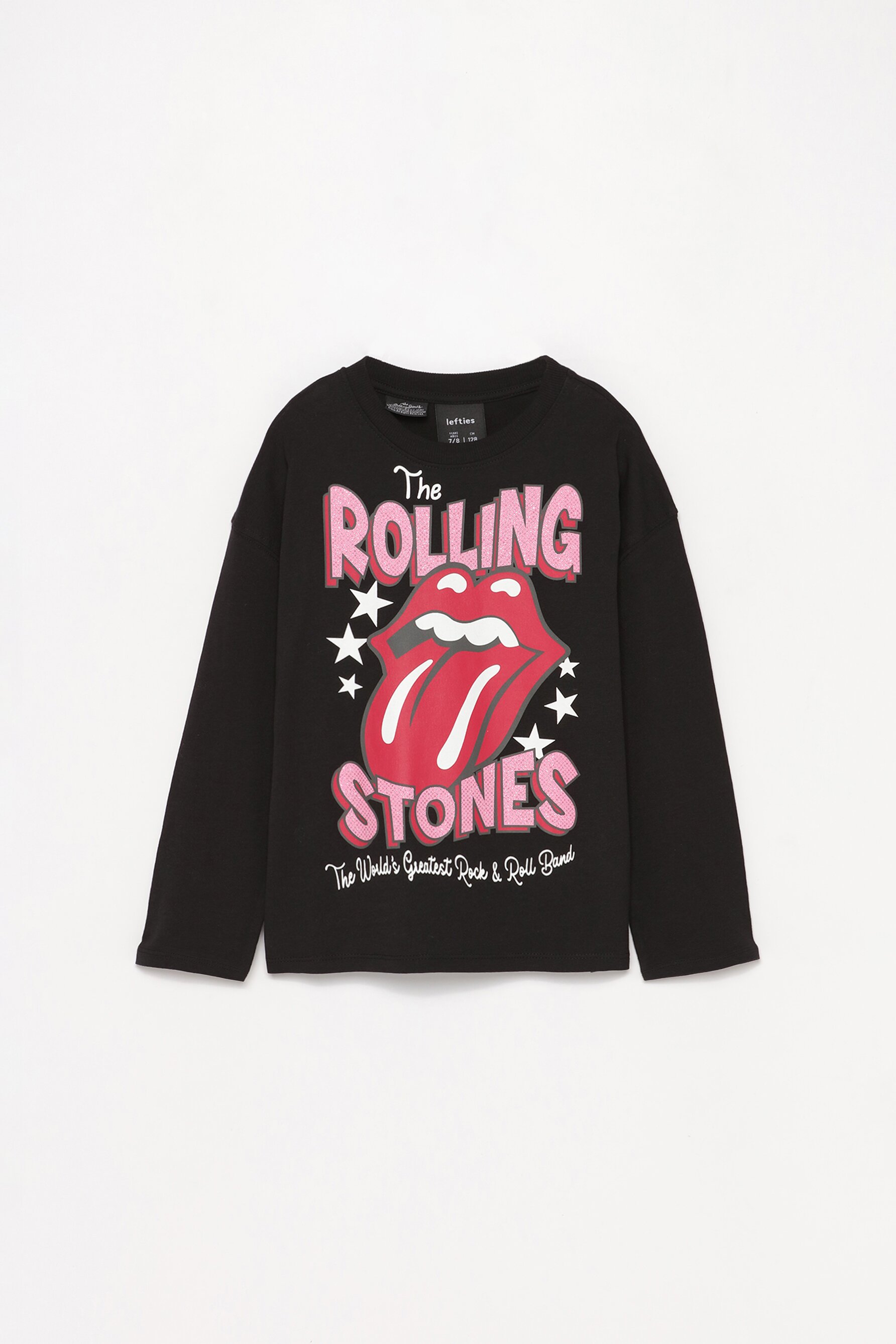 Camiseta Rolling Stones Universal purpurina Sudaderas Basicas Sudaderas ROPA Mujer Lefties ESPANA