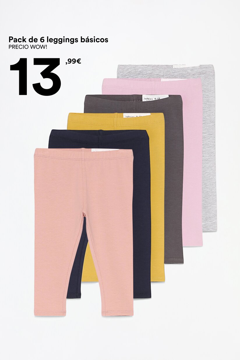 Leggings de bebe nina Lefties Nueva Coleccion