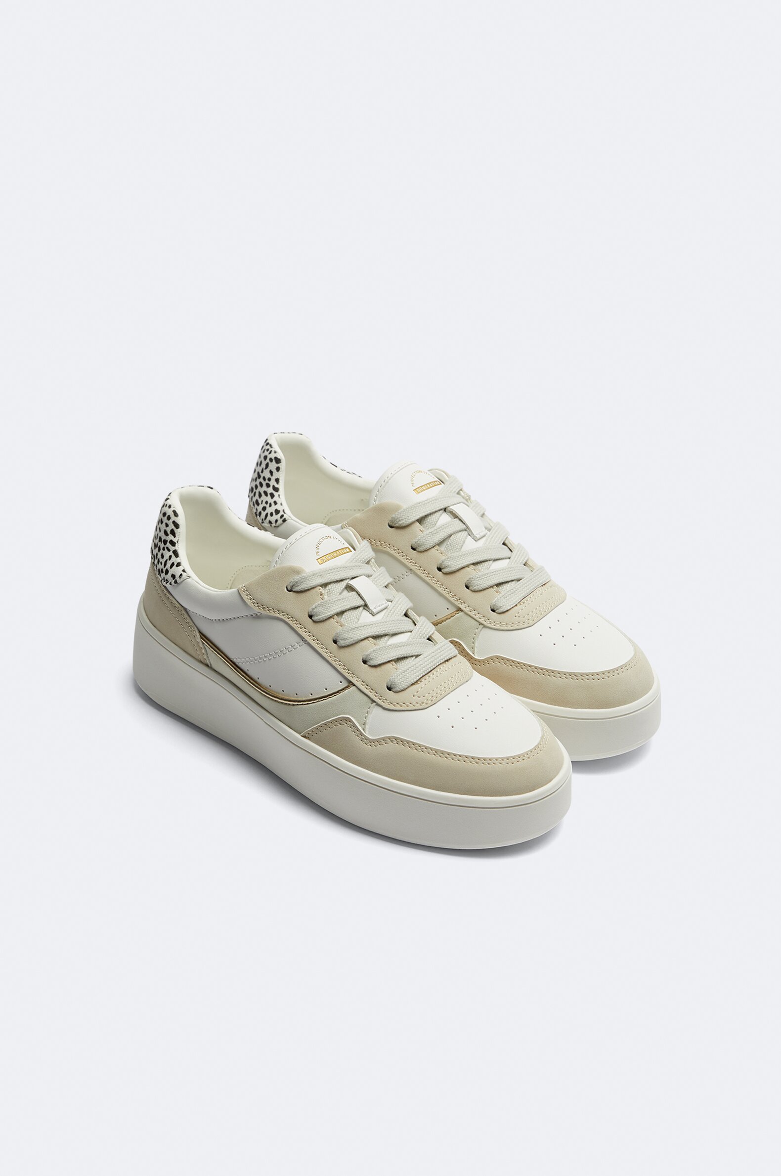 Printed chunky sole sneakers SHOES Woman Lefties Bahrain