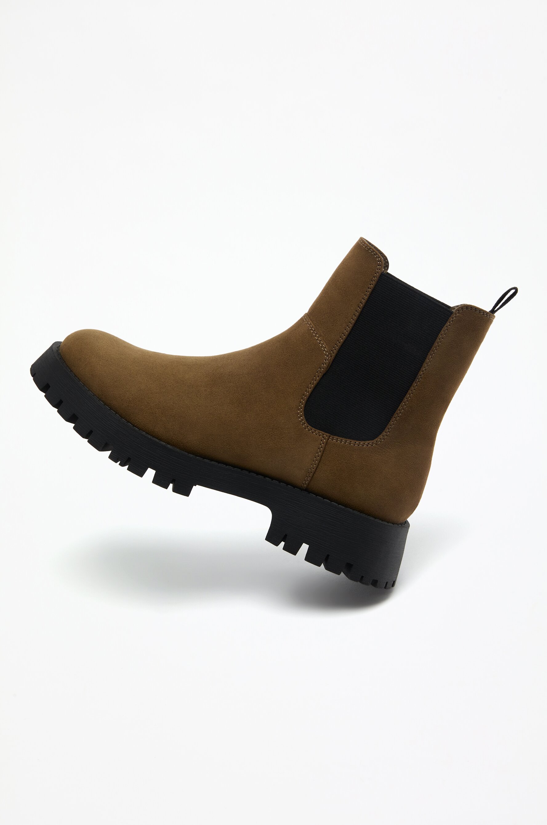 Khaki boots new look store