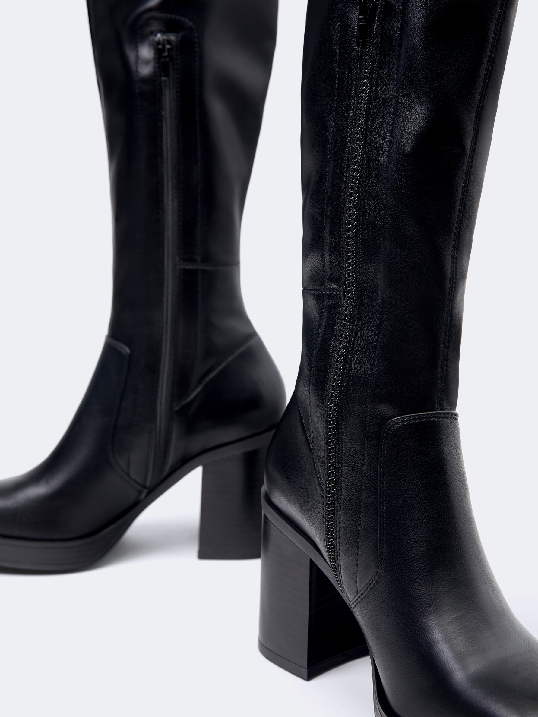 Punta Cuadrada Www Marypaz Com Botas Zapato Botines De Tacon