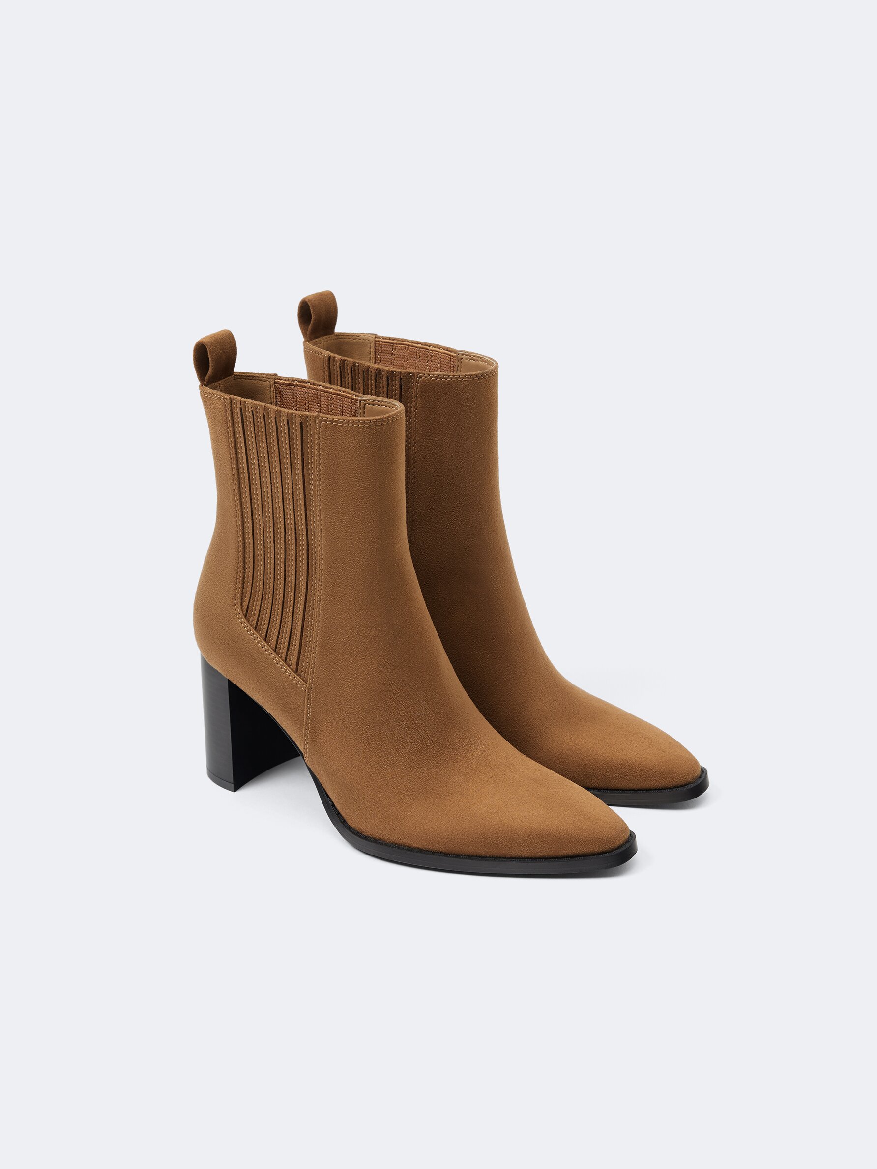 Chunky high heel ankle boots shop