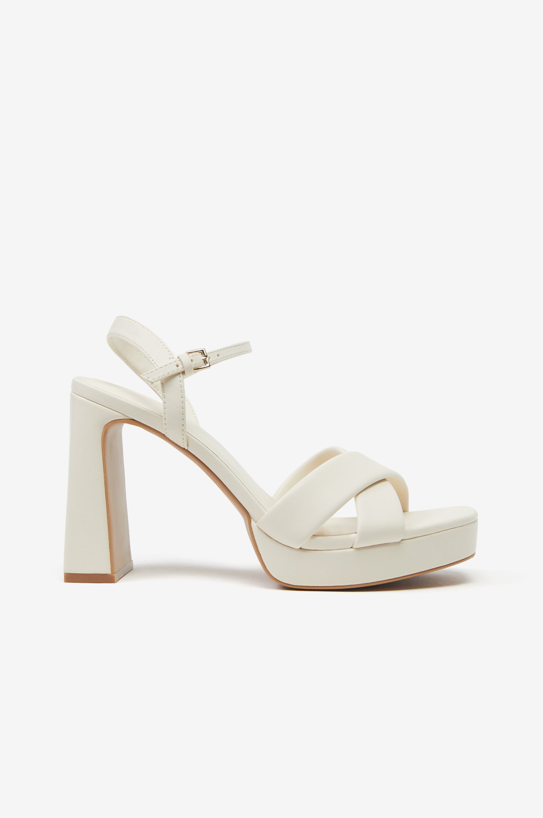 High heel platform sandals Flat Sandals SHOES Woman Lefties Oman