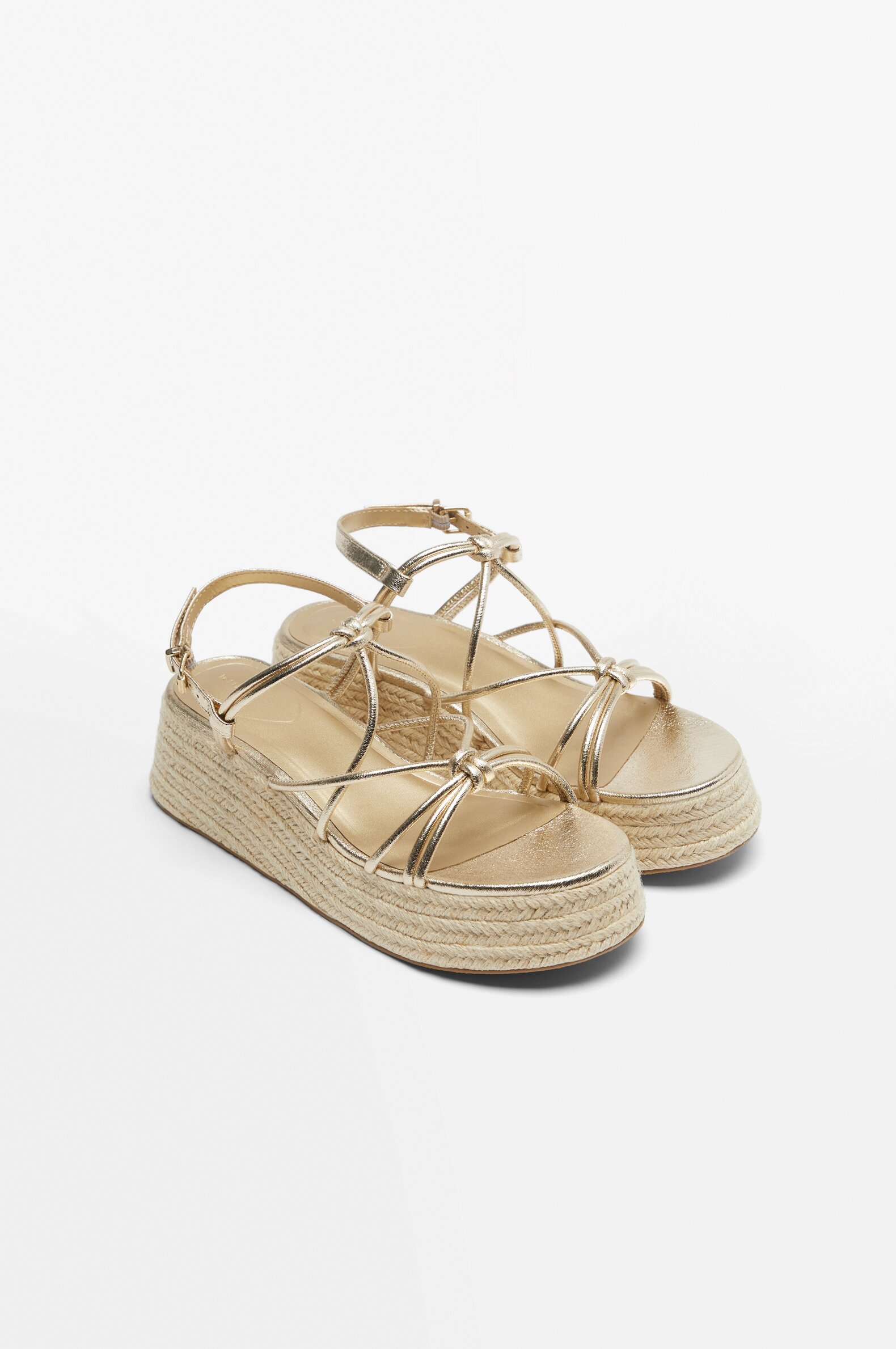 Strappy platform sandals